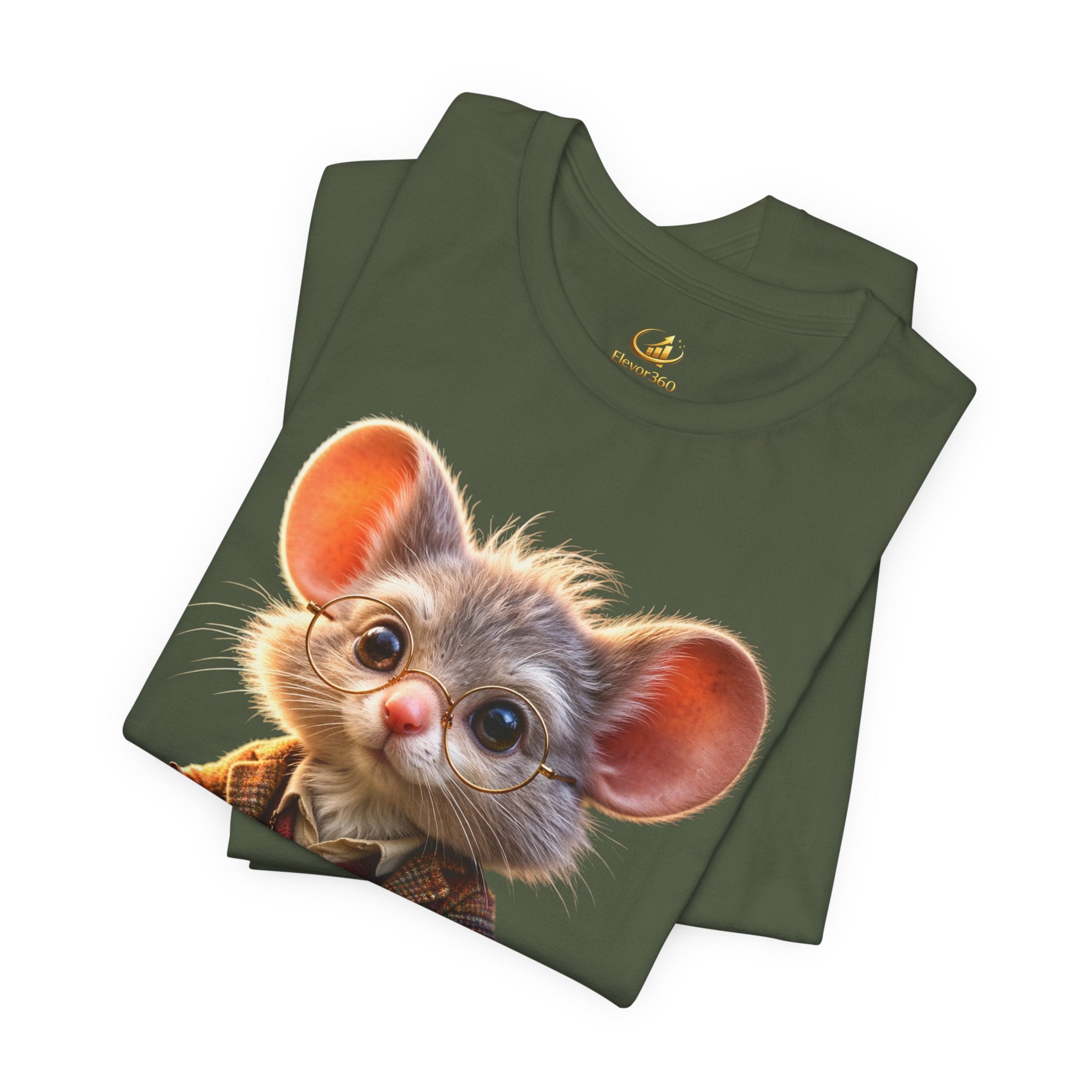 Cute Mouse Character T‑Shirt