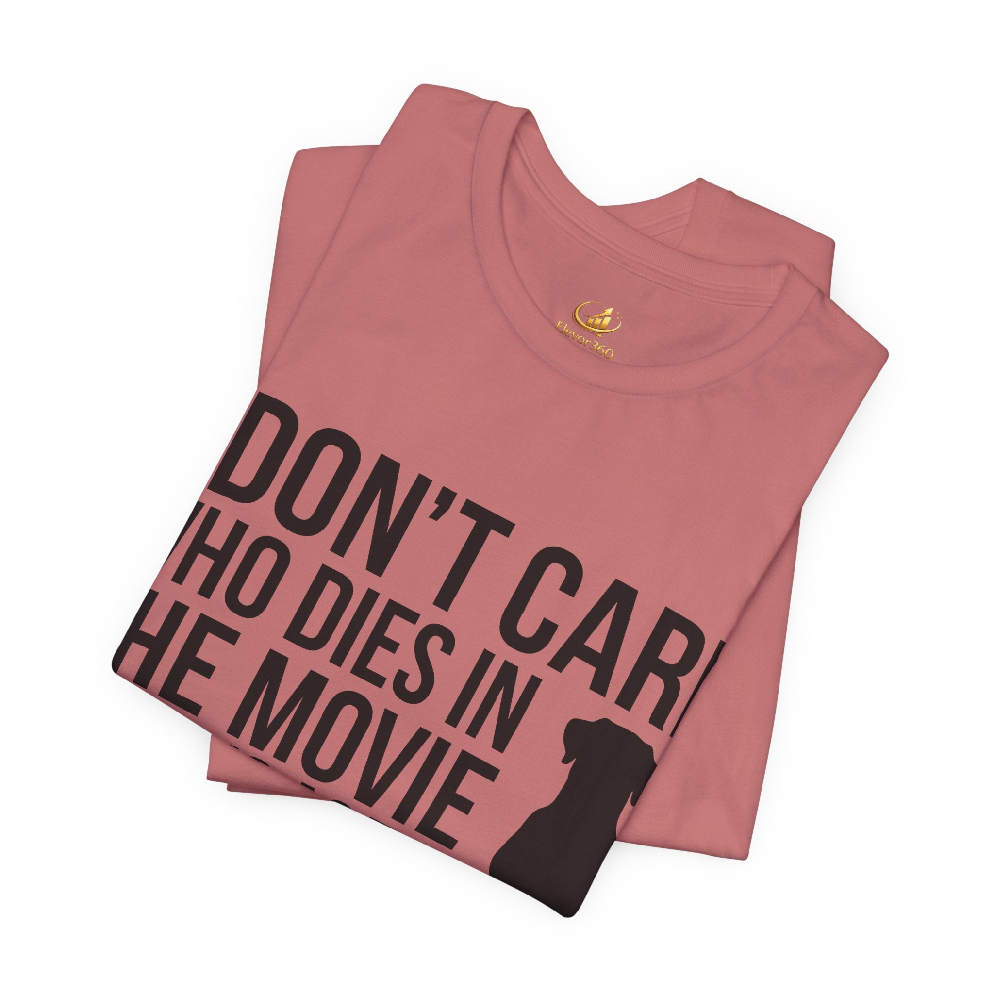 Dog Lover Statement T-Shirt – Funny Pet Over Movies Graphic Tee