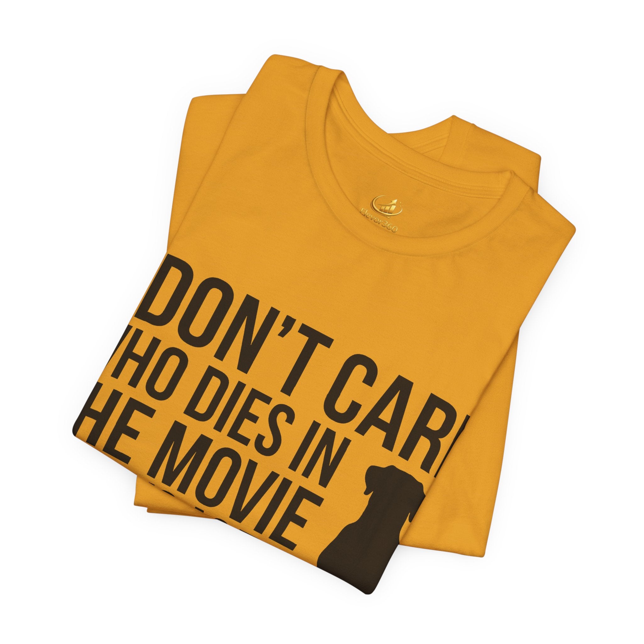 Dog Lover Statement T-Shirt – Funny Pet Over Movies Graphic Tee