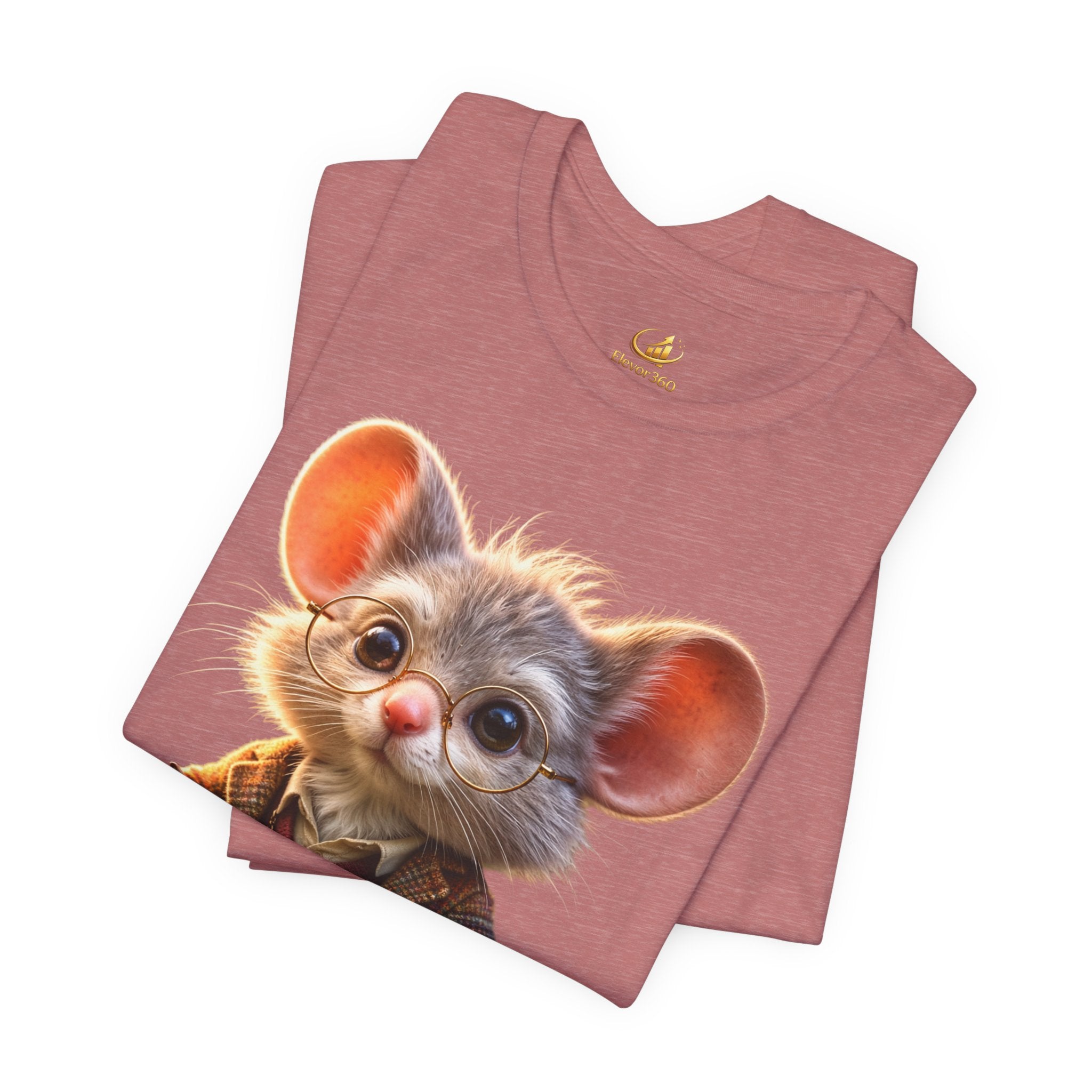 Cute Mouse Character T‑Shirt